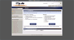 Desktop Screenshot of 17p.de