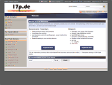 Tablet Screenshot of 17p.de